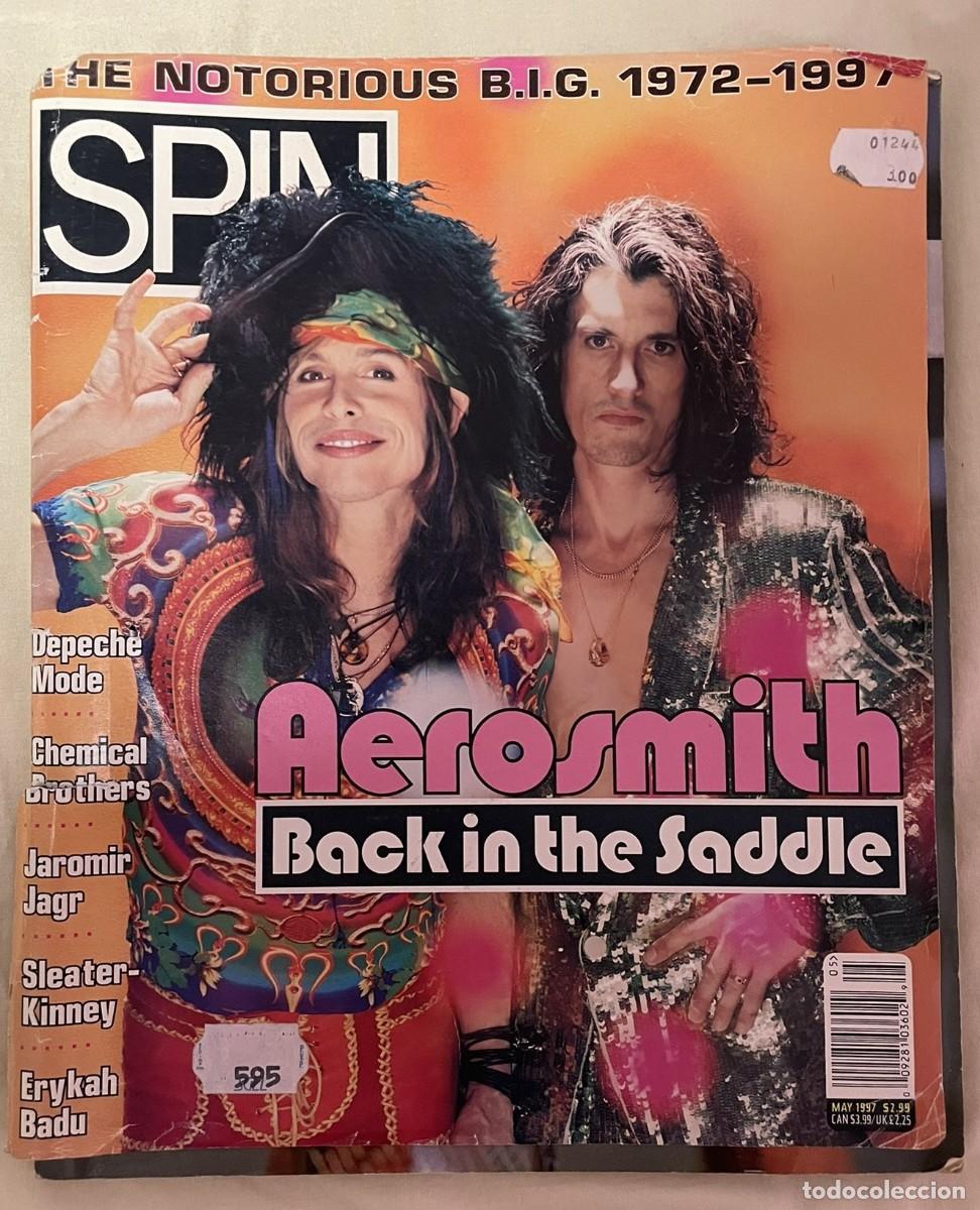Otros art&iacute;culos de coleccionismo en papel: Revista SPIN (Mayo 1997) - Aerosmith
