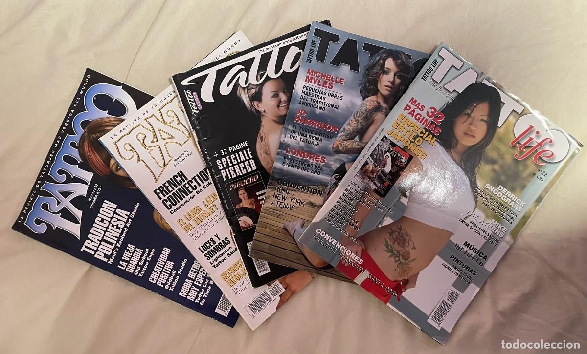 Otros art&iacute;culos de coleccionismo en papel: Lote Revistas &rdquo;Tattoo Life&rdquo; y &rdquo;Tattoo Energy&rdquo;