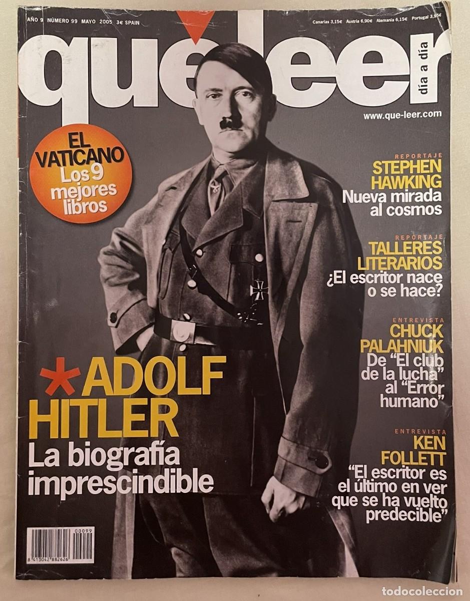 Otros art&iacute;culos de coleccionismo en papel: Revista Qu&eacute; Leer (Mayo 2005) - Especial Adolf Hitler