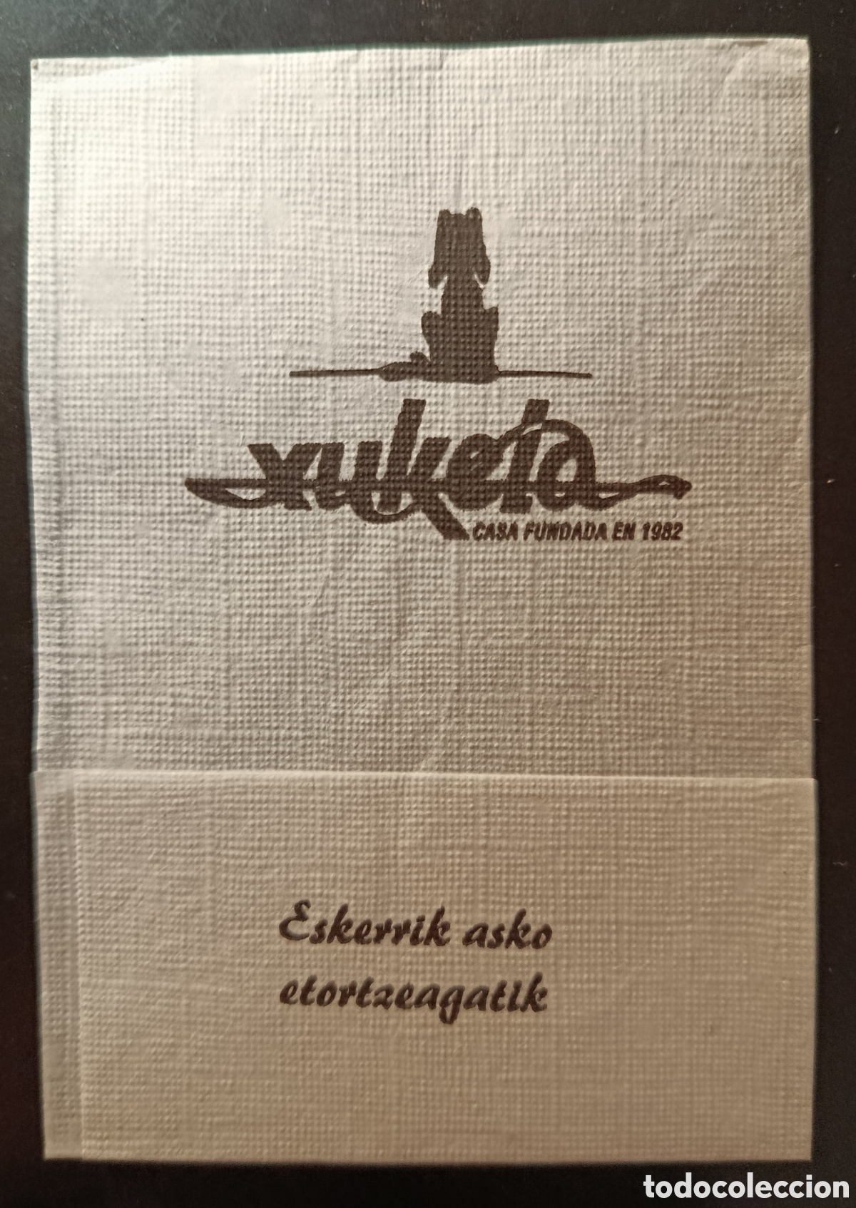 Altri oggetti di carta: SERVILLETA DE PAPEL XUKELA/BILBAO