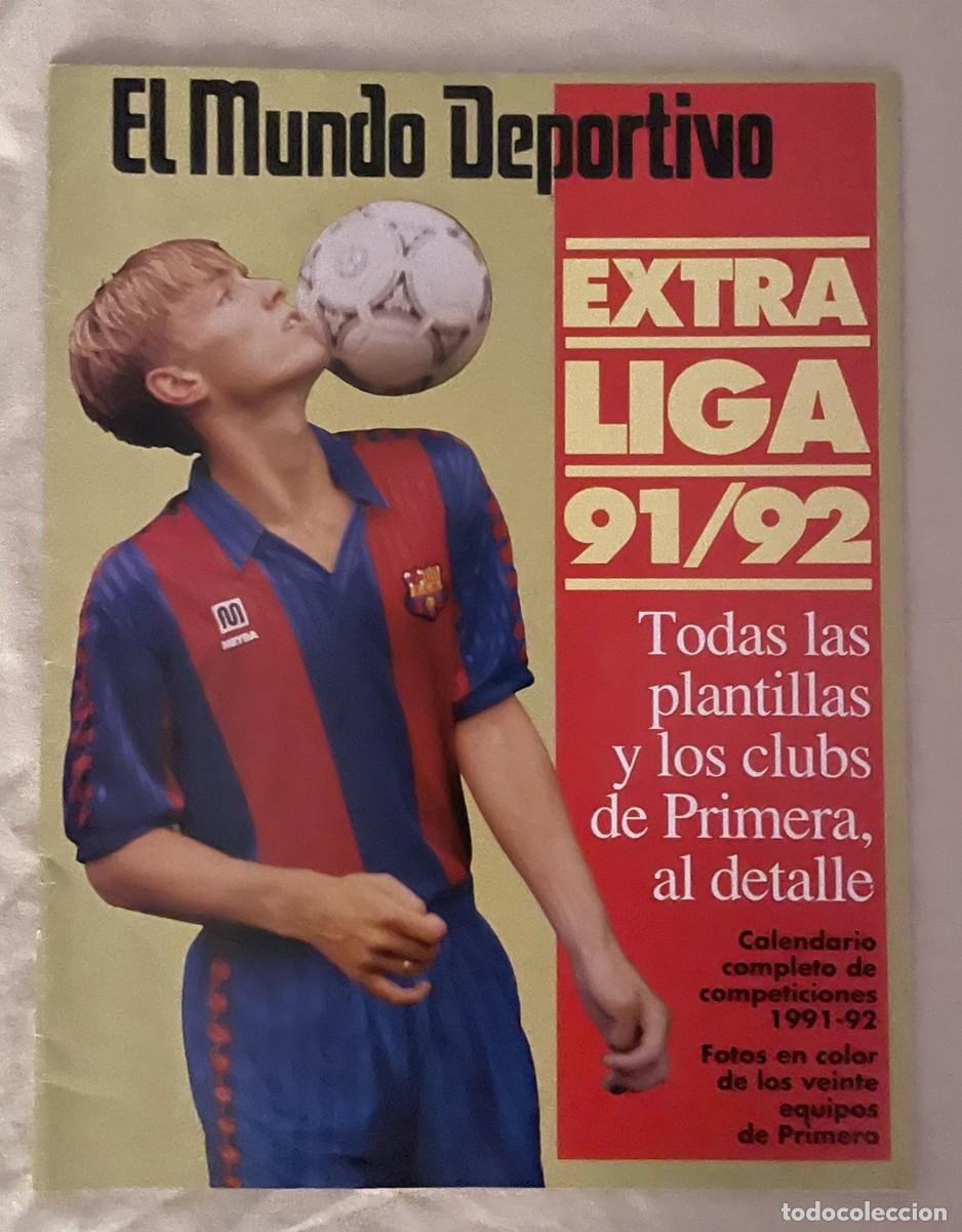 Altri oggetti di carta: Revista El Mundo Deportivo - Extra Liga 91/92