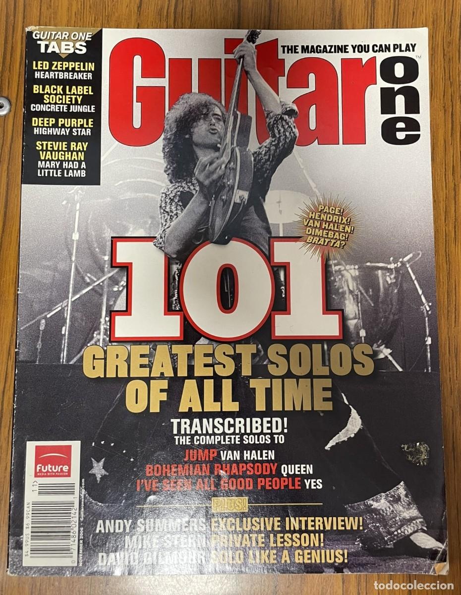 Altri oggetti di carta: Lote / Revistas Guitar One