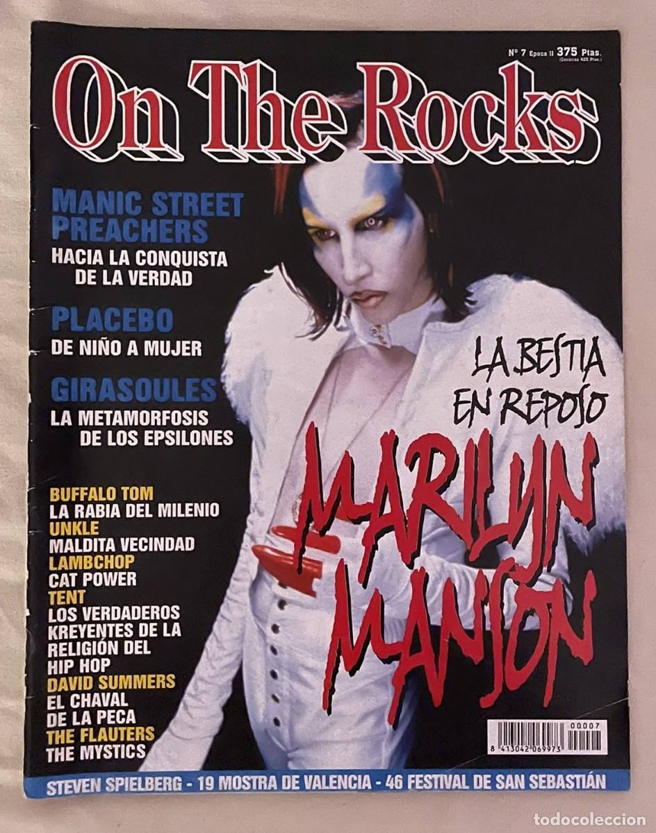 Otros art&iacute;culos de coleccionismo en papel: Revista On The Rocks (N&ordm; 7 - &Eacute;poca II) - Marilyn Manson