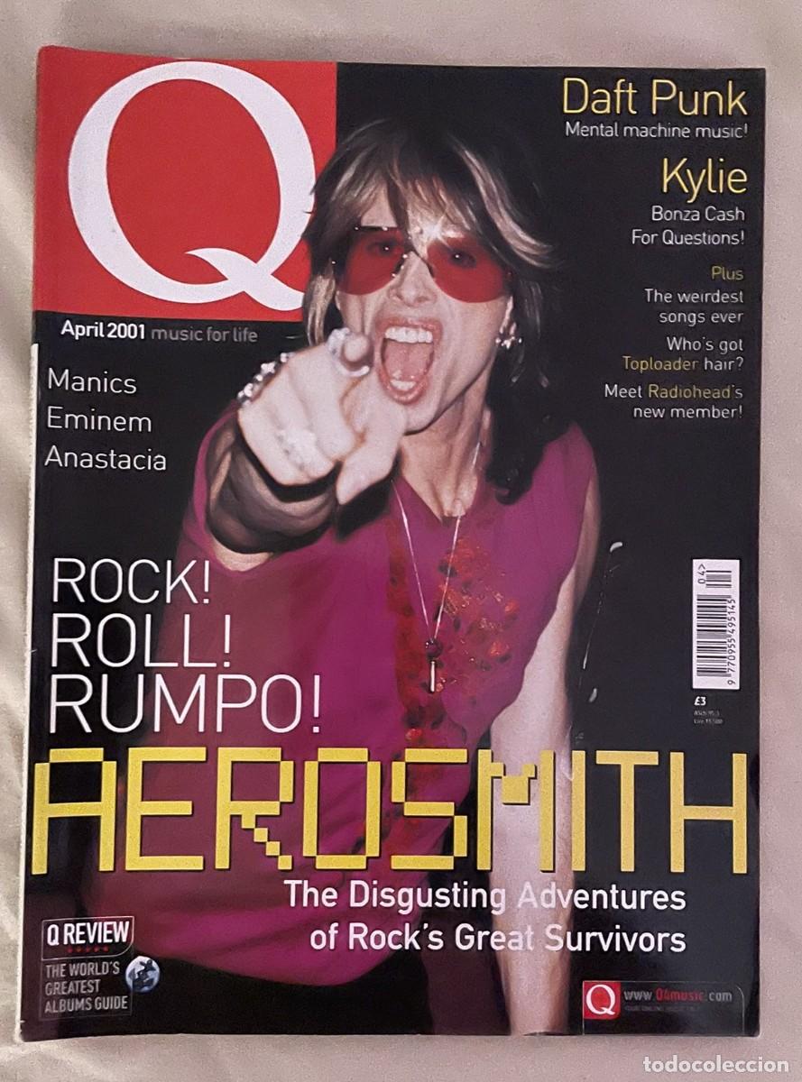 Otros art&iacute;culos de coleccionismo en papel: Revista Q Magazine (Abril 2001) - Aerosmith