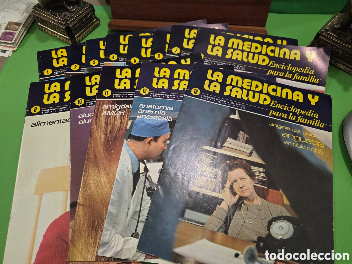 Otros art&iacute;culos de coleccionismo en papel: COLECCIONABLE...&rdquo;&rdquo;LA MEDICINA Y LA SALUD&rdquo;&rdquo;...ENCICLOPEDIA PARA LA FAMILIA..13 FASC&Iacute;CULOS DEL 1 AL 13