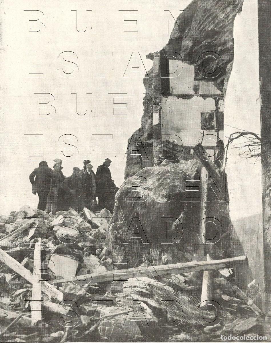 Otros art&iacute;culos de coleccionismo en papel: CALATAYUD CERRO DEL RELOJ DESPRENDIMIENTO DE TIERRAS 25X20 CLIPPING MUY ANTIGUO M54