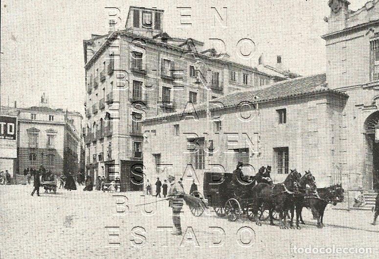 Otros art&iacute;culos de coleccionismo en papel: MADRID CALLE ALCALA ESQUINA LAS TORRES 10X7 CLIPPING MUY ANTIGUO M54