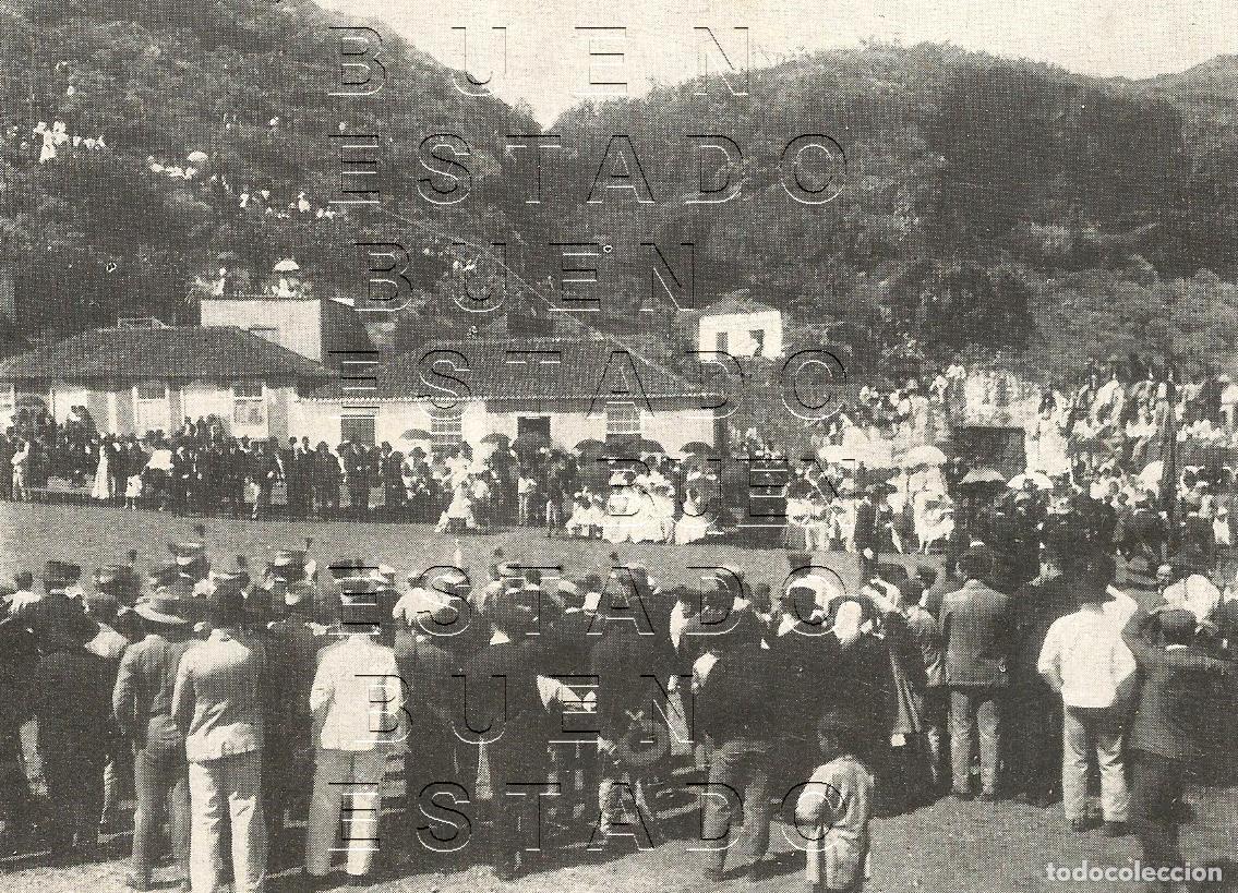 Otros art&iacute;culos de coleccionismo en papel: SANTA CRUZ DE LA PALMA JURA DE BANDERAS 14X10 CLIPPING MUY ANTIGUO M55