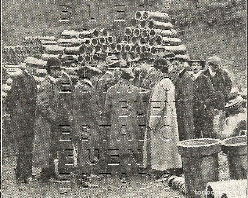 Otros art&iacute;culos de coleccionismo en papel: BILBAO VISITA ESCUELA DE INGENIEROS DE MADRID 10X8 CLIPPING MUY ANTIGUO M55