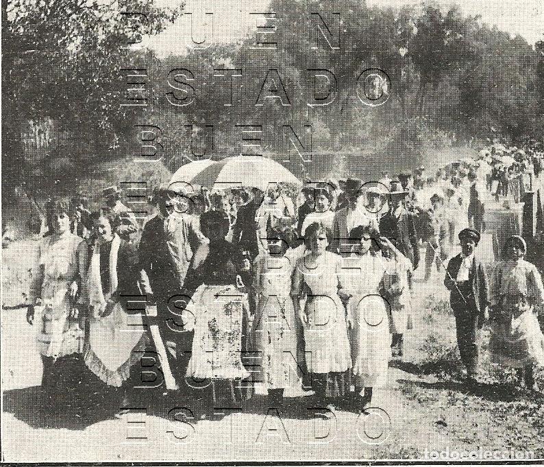 Otros art&iacute;culos de coleccionismo en papel: BOBADILLA ROMERIA DE LA ALMORAIMA CASTELLAR DE LA FRONTERA MALAGA 10X8 CLIPPING MUY ANTIGUO M55