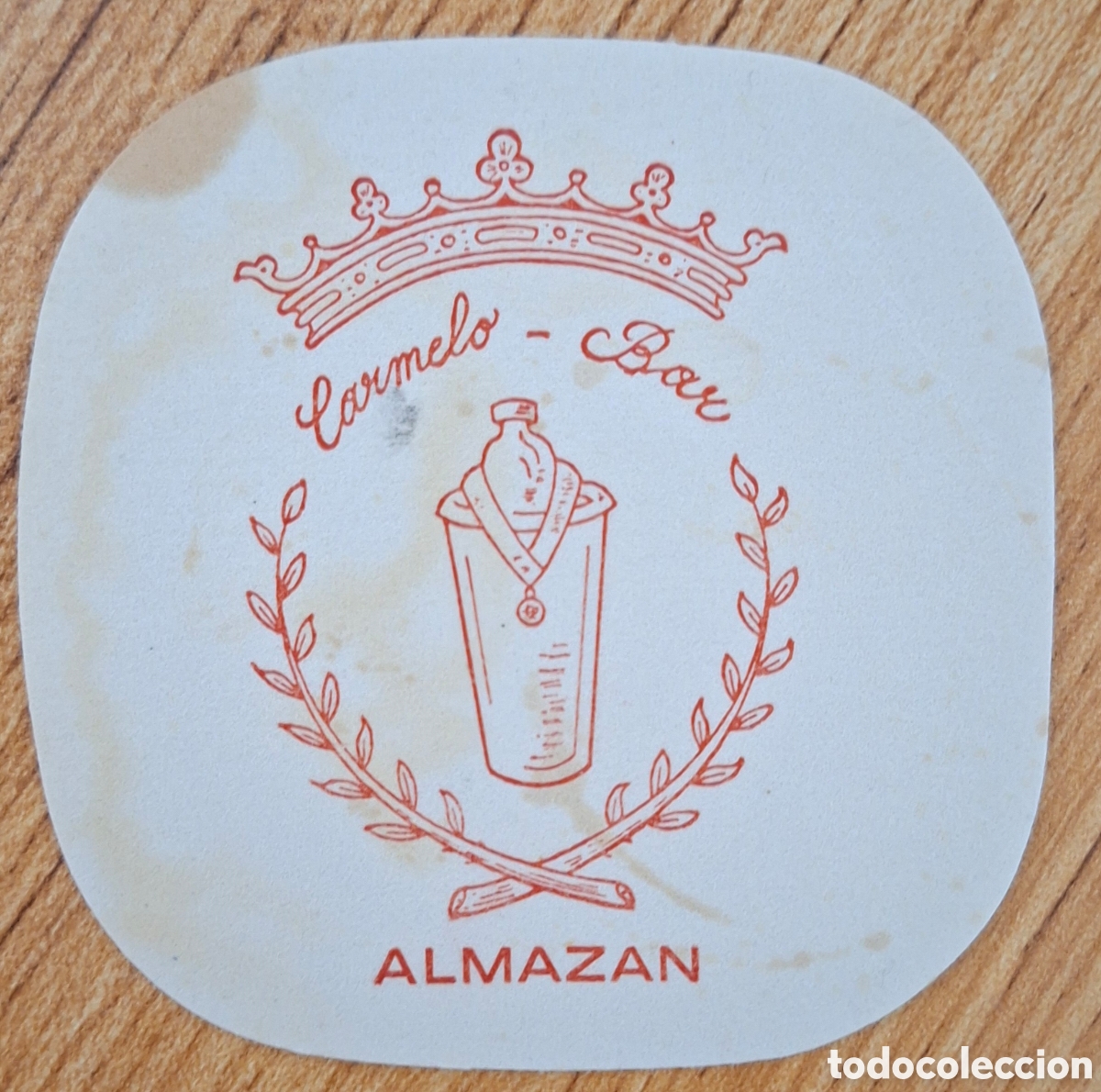 Sammelleidenschaft Andere Papierartikel: Posavasos Carmelo Bar - Almaz&aacute;n (Soria)