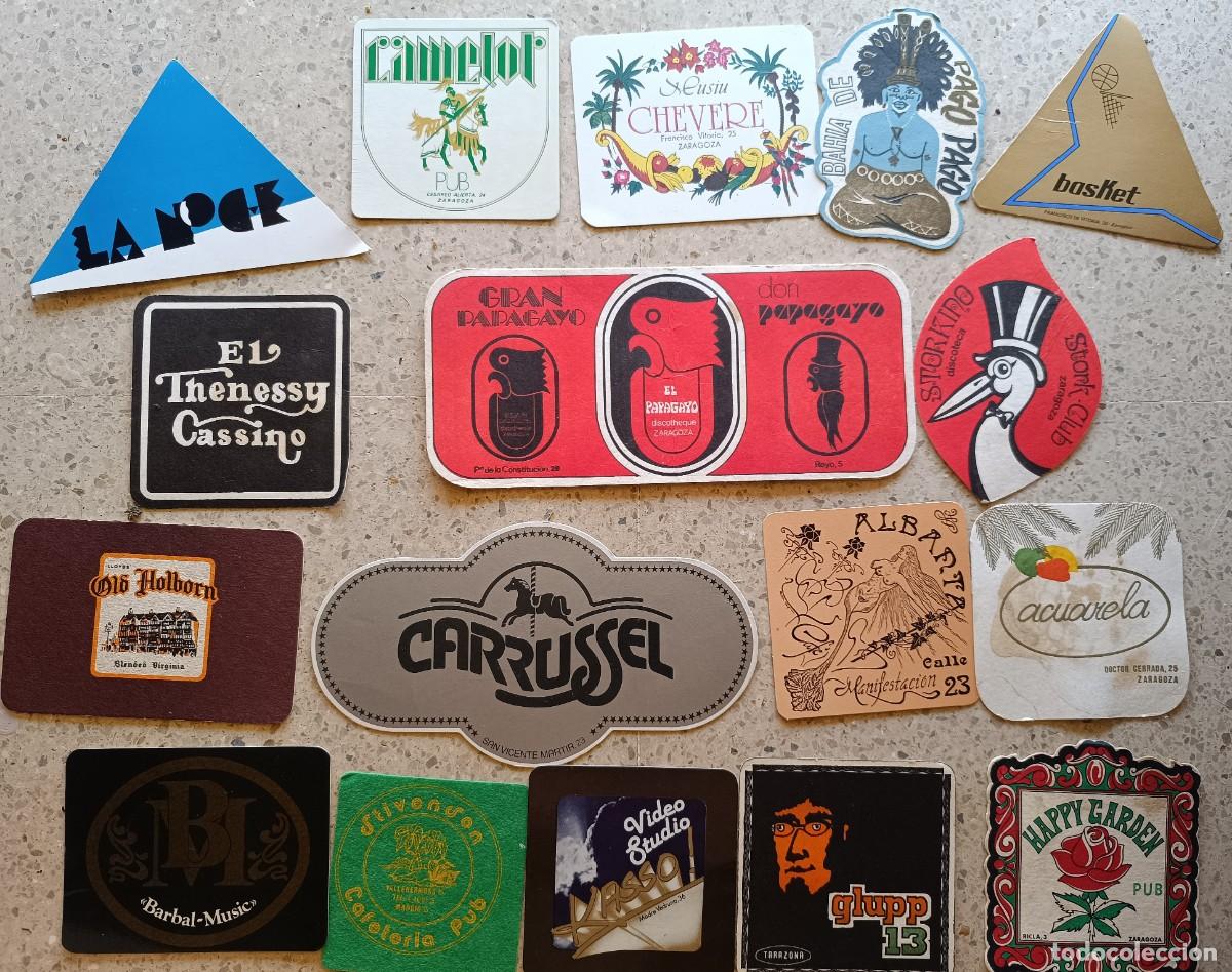 Altri oggetti di carta: POSAVASOS (a&ntilde;os '80, '90 y '00). Colecci&oacute;n (m&aacute;s de 250)
