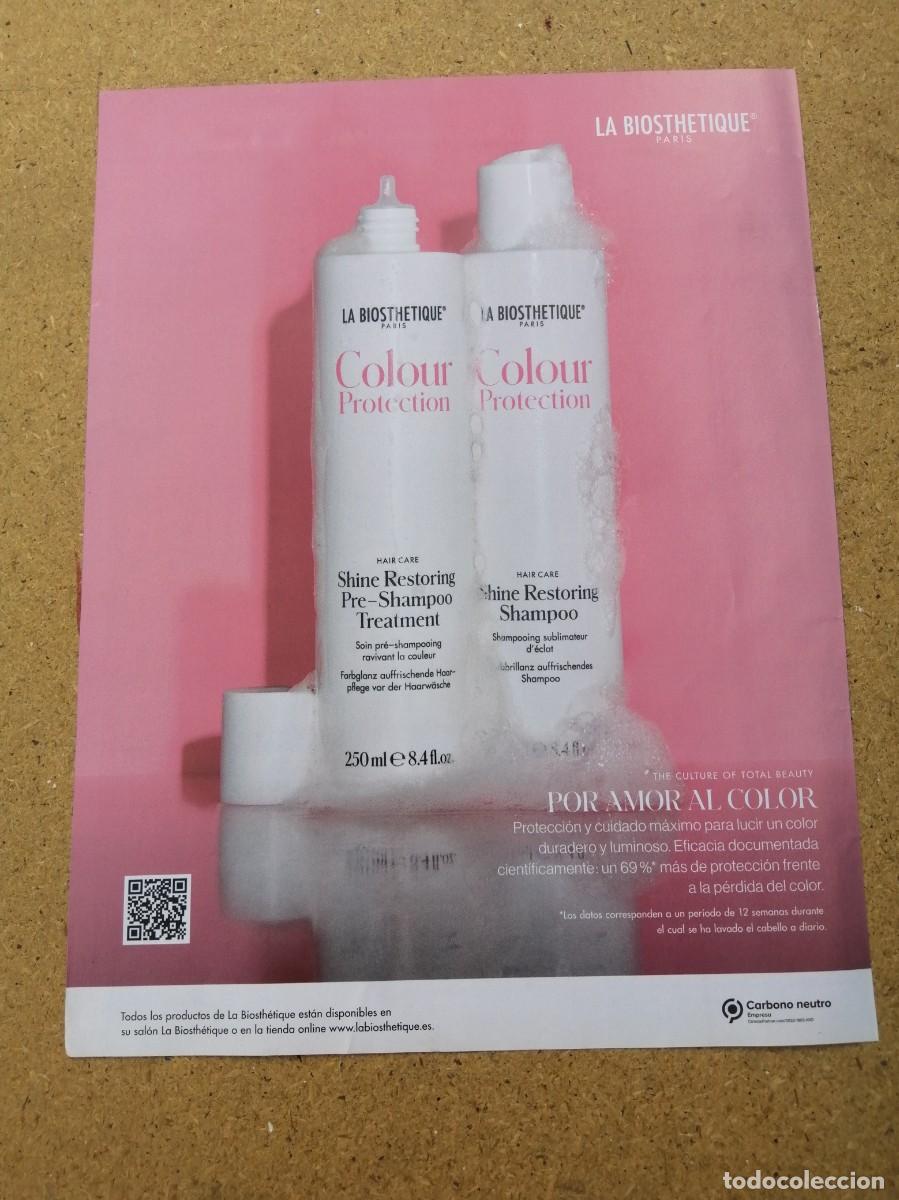 Otros art&iacute;culos de coleccionismo en papel: ANUNCIO. COLOUR PROTECTION LA BIOSTHETIQUE