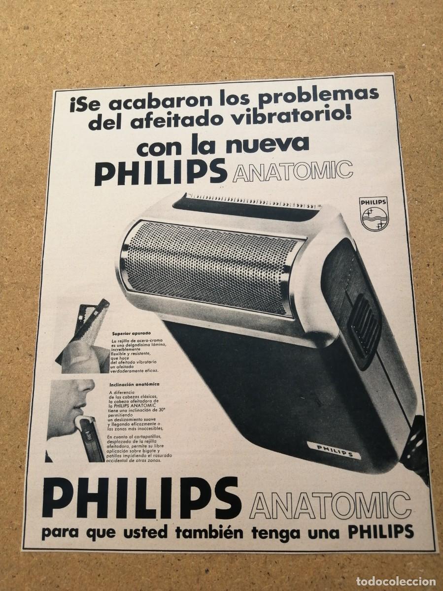 Otros art&iacute;culos de coleccionismo en papel: ANUNCIO. PHILIPS ANATOMIC