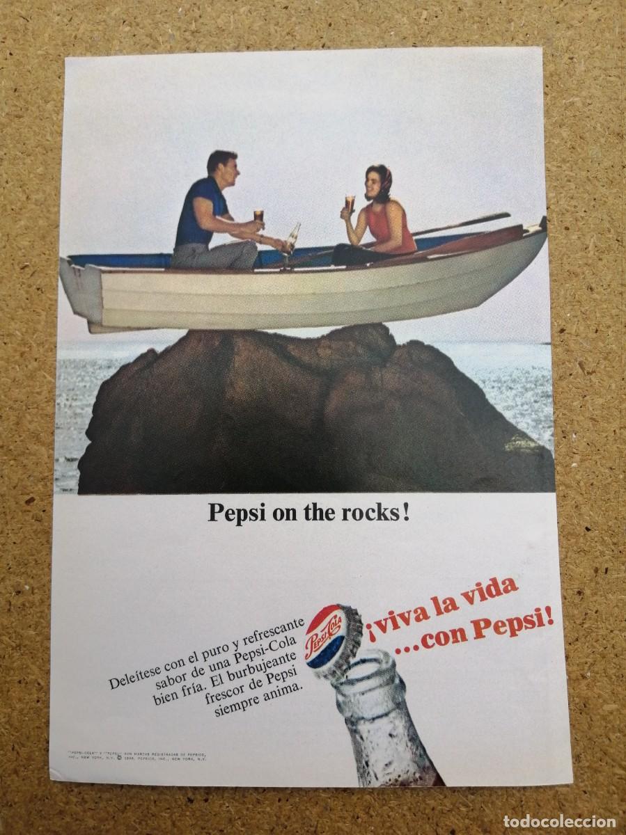 Otros art&iacute;culos de coleccionismo en papel: ANUNCIO. PEPSI COLA.