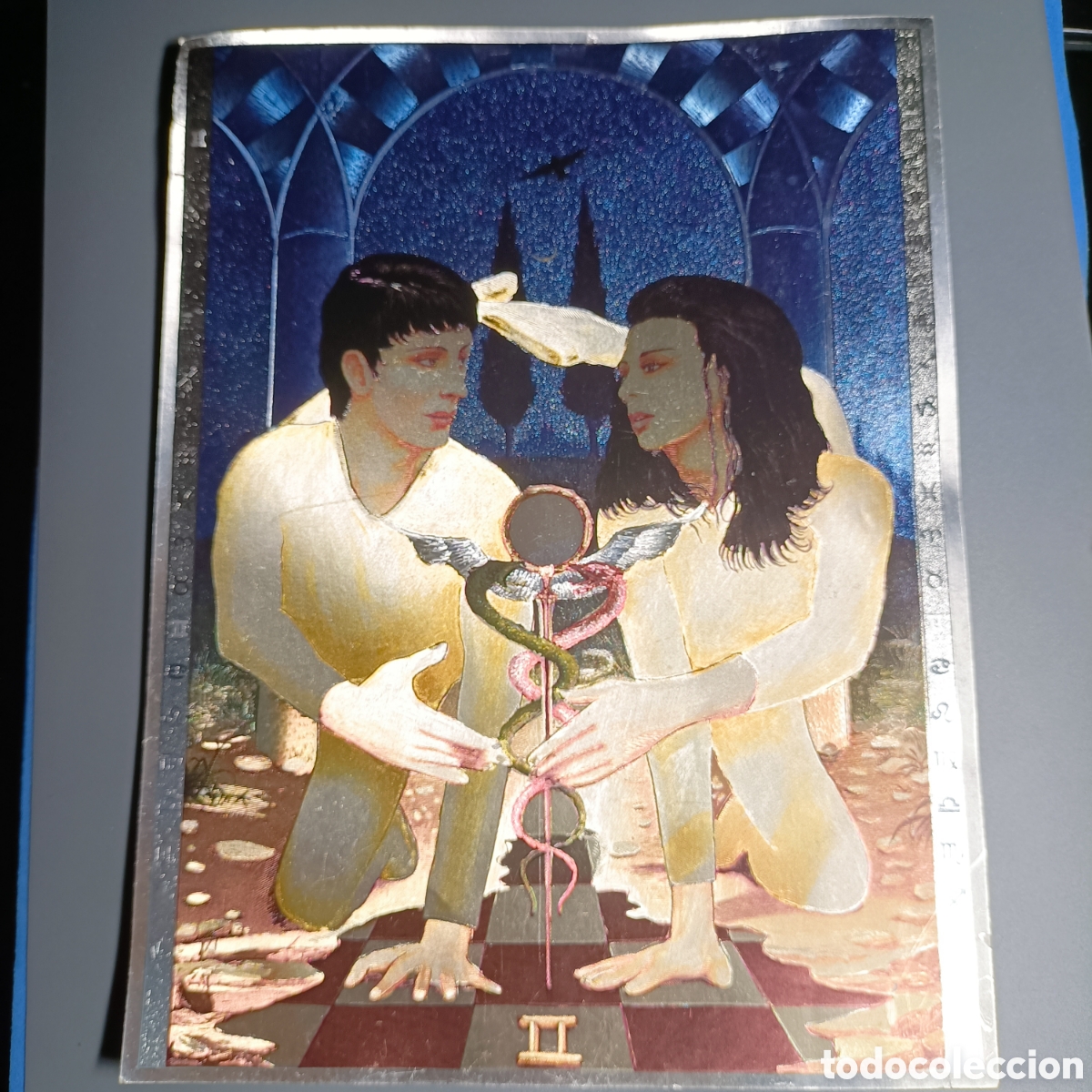 Otros art&iacute;culos de coleccionismo en papel: FOLLETO O TARJETA. GEMINI. PAINTING BU NORBERT L&Ouml;SCHE
