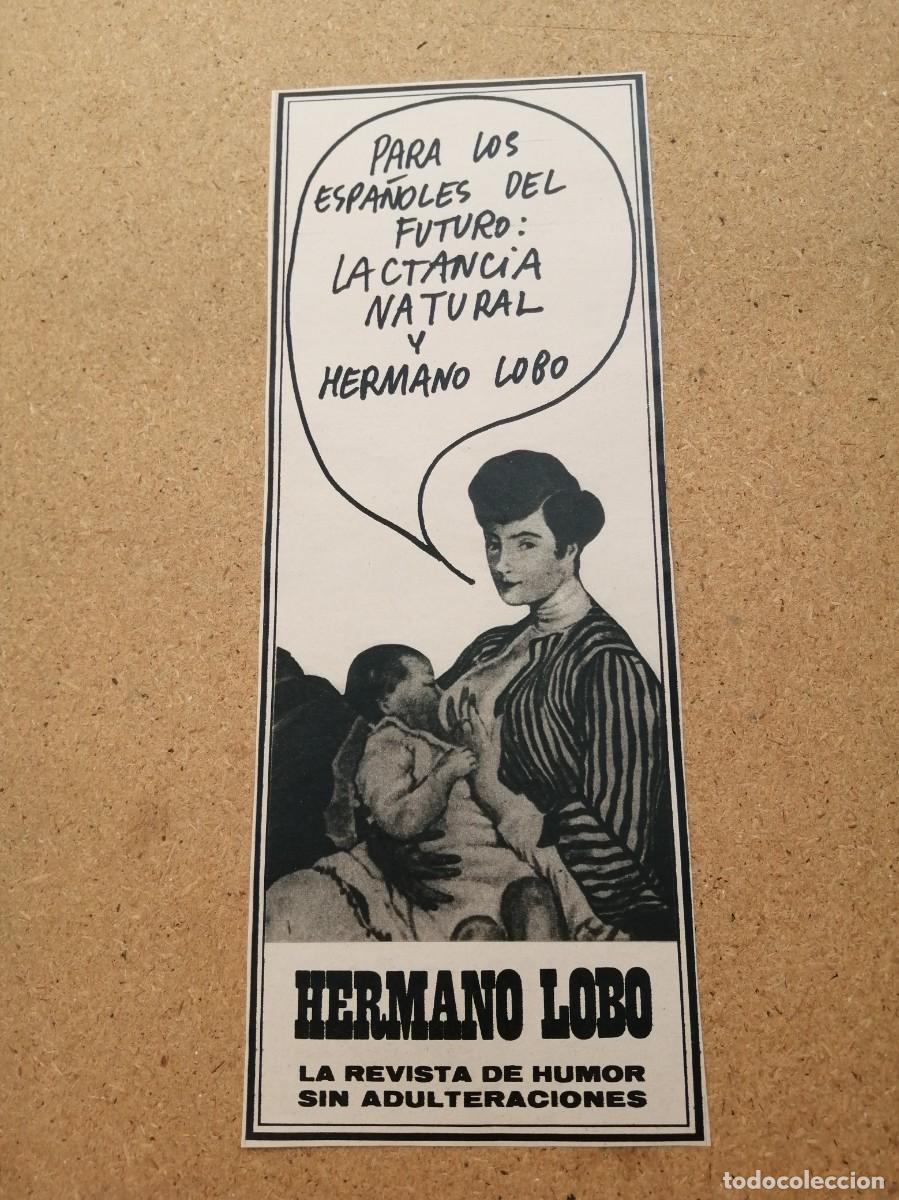 Collectionnisme Papier divers: ANUNCIO. REVISTA HERMANO LOBO