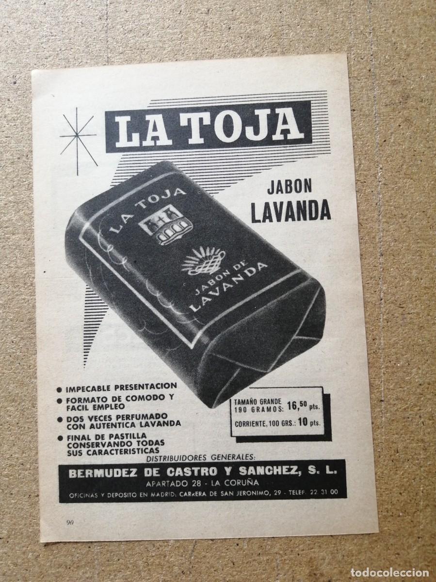 Collectionnisme Papier divers: ANUNCIO. JABON LA TOJA