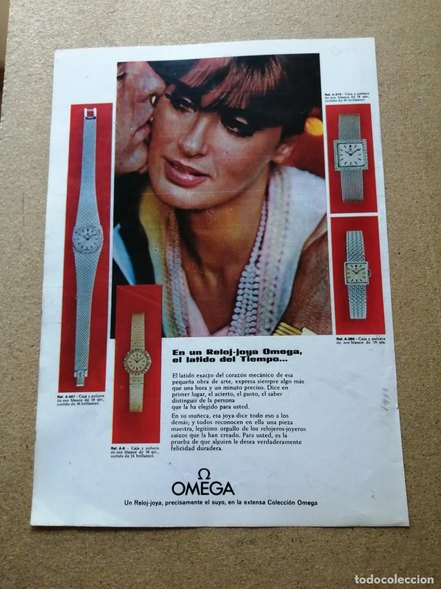 Otros art&iacute;culos de coleccionismo en papel: ANUNCIO. RELOJES OMEGA