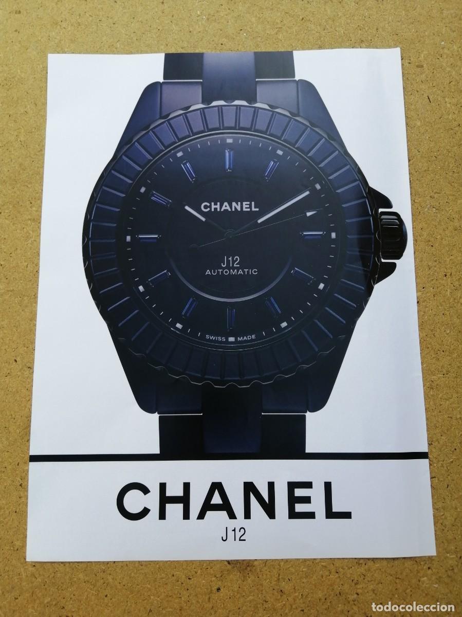 Collectionnisme Papier divers: ANUNCIO. RELOJ CHANEL