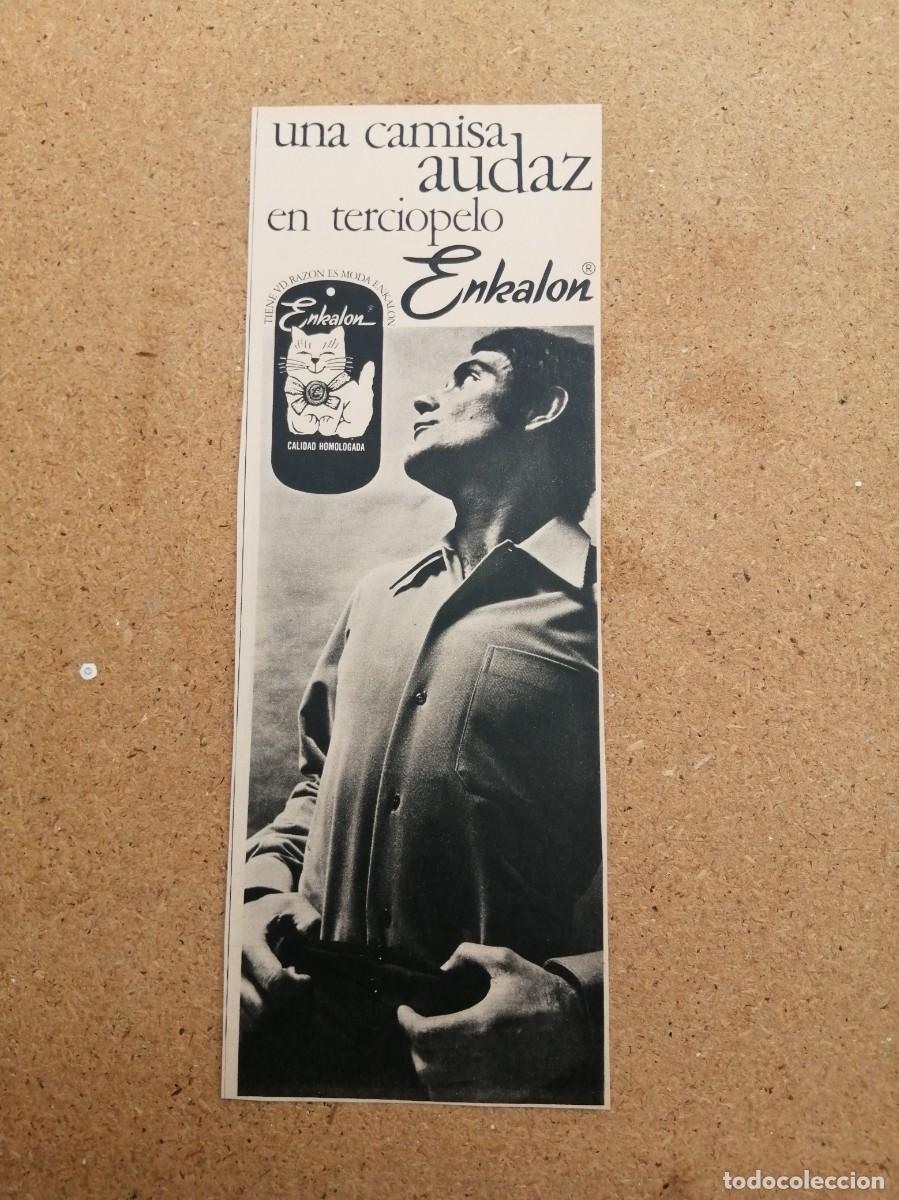 Collectionnisme Papier divers: ANUNCIO. ENKALON, UNA CAMISA AUDAZ
