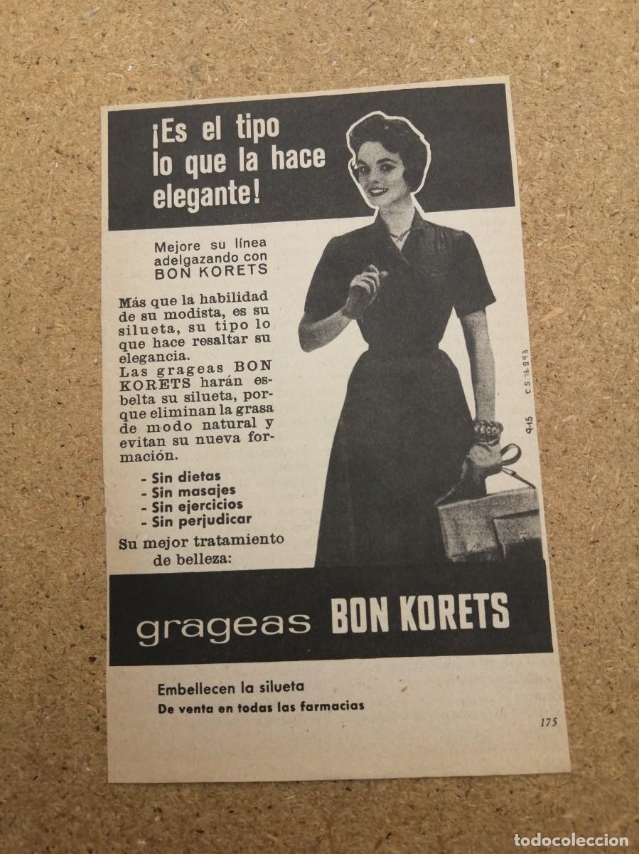 Collectionnisme Papier divers: ANUNCIO. GRAGEAS BON KORETS