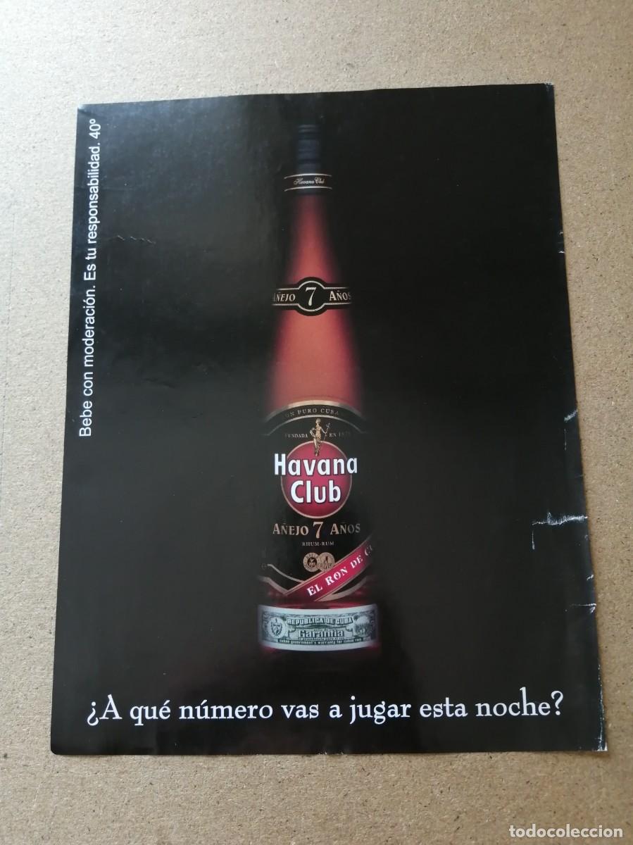 Otros art&iacute;culos de coleccionismo en papel: ANUNCIO. RON HAVANA CLUB