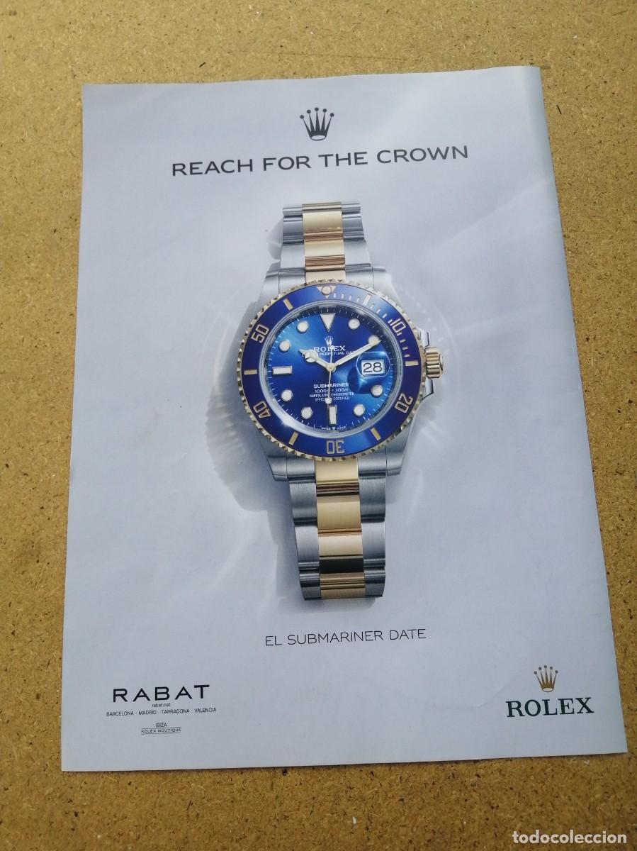 Otros art&iacute;culos de coleccionismo en papel: ANUNCIO. ROLEX......