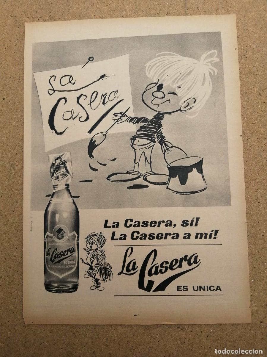 Otros art&iacute;culos de coleccionismo en papel: ANUNCIO. GASEOSA LA CASERA