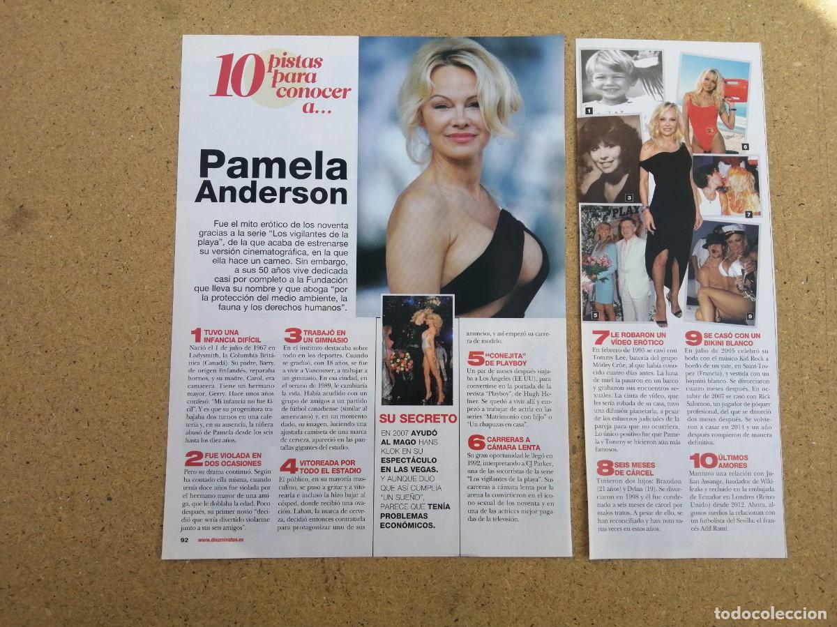 Otros art&iacute;culos de coleccionismo en papel: REPORTAJE. 10 PISTAS PARA CONOCER A PAMELA ANDERSON
