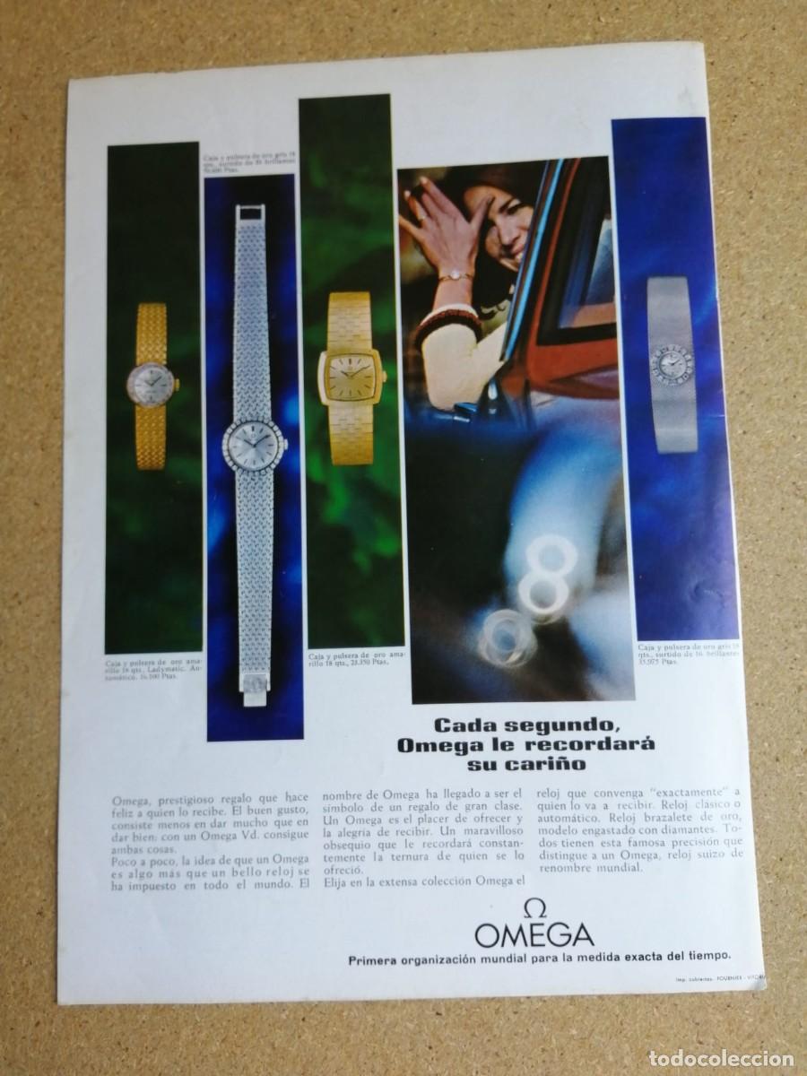 Otros art&iacute;culos de coleccionismo en papel: ANUNCIO. RELOJES OMEGA