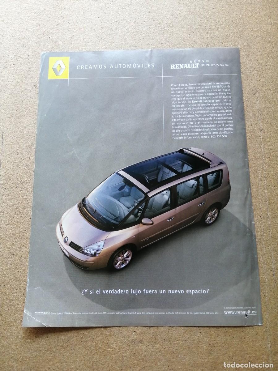 Otros art&iacute;culos de coleccionismo en papel: ANUNCIO. RENAULT SPACE - Foto 1