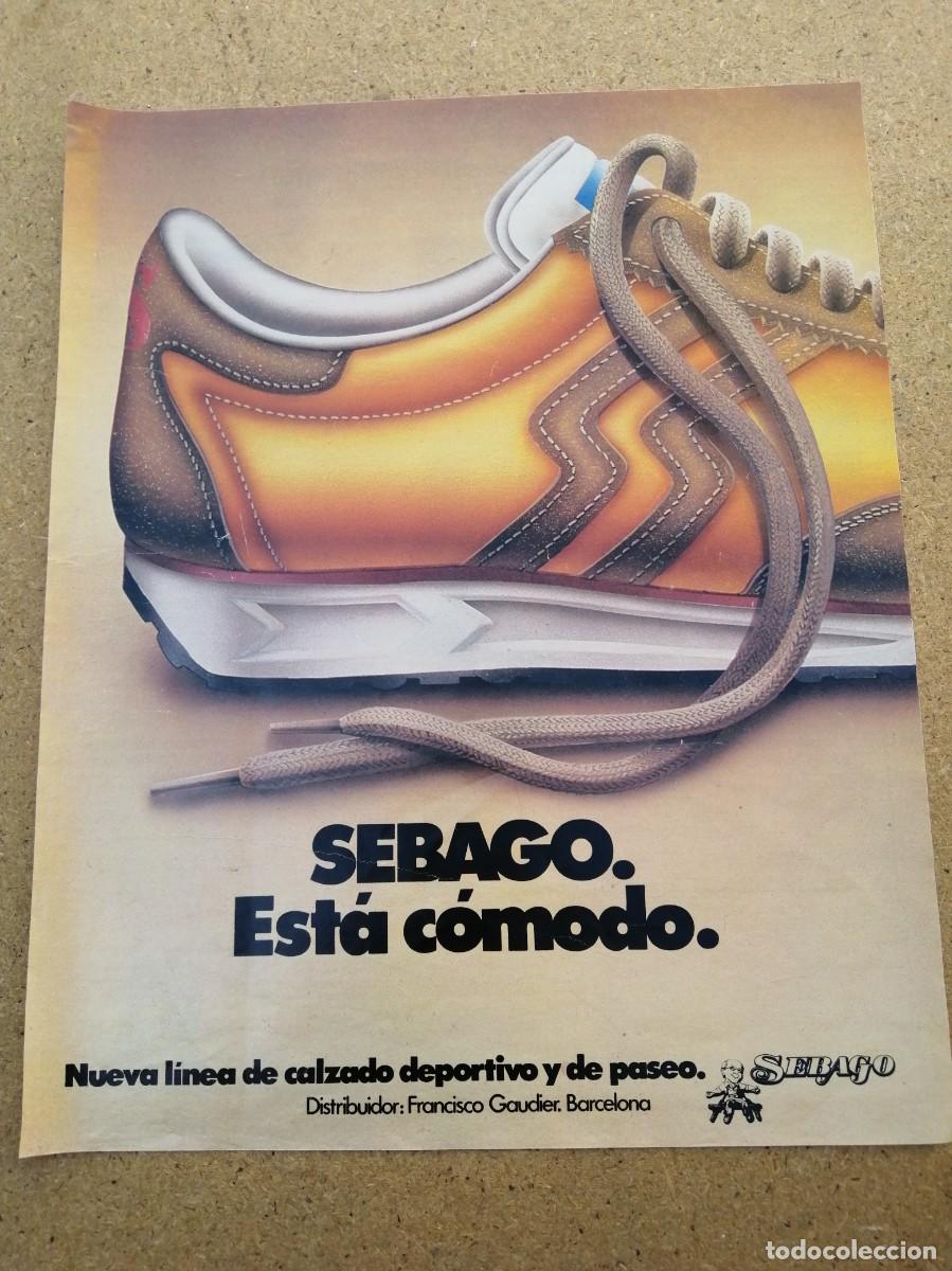 Otros art&iacute;culos de coleccionismo en papel: ANUNCIO. DEPORTIVOS SEBAGO