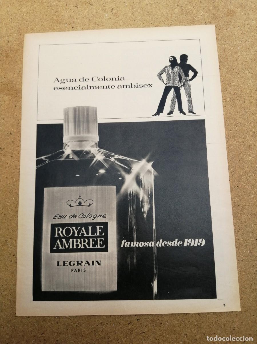 Otros art&iacute;culos de coleccionismo en papel: ANUNCIO. ROYALE AMBREE, LEGRAIN