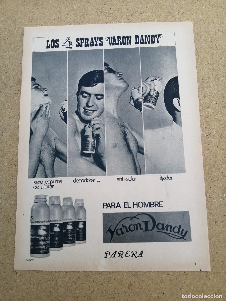 Otros art&iacute;culos de coleccionismo en papel: ANUNCIO. VARON DANDY