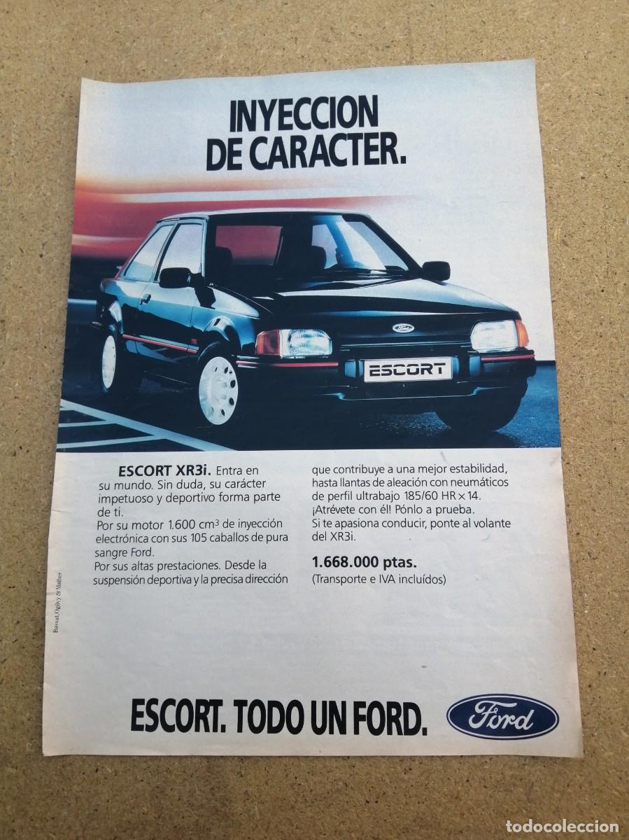 Otros art&iacute;culos de coleccionismo en papel: ANUNCIO. FORD ESCORT