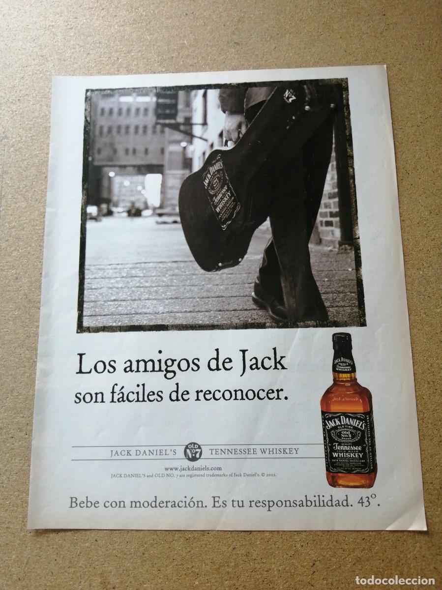 Otros art&iacute;culos de coleccionismo en papel: ANUNCIO. JACK DANIELS