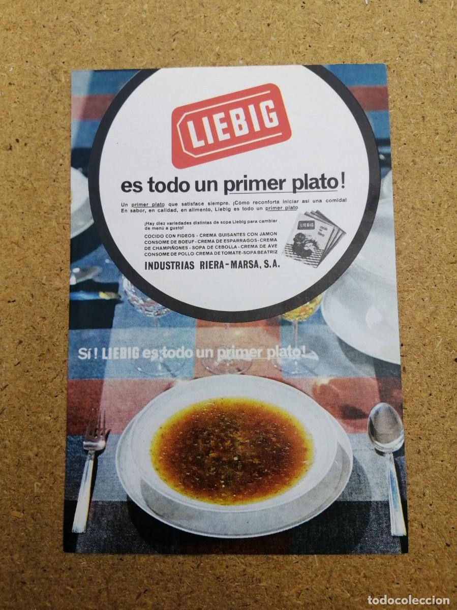 Otros art&iacute;culos de coleccionismo en papel: ANUNCIO. SOPAS LIEBIG RIERA MARSA