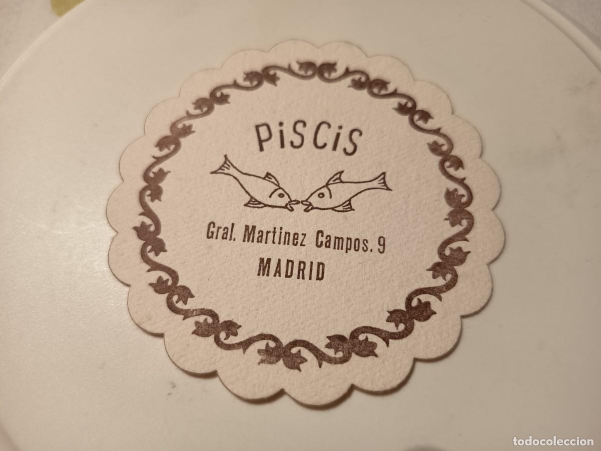 Otros art&iacute;culos de coleccionismo en papel: POSAVASOS CAFETERIA PISCIS-MADRID