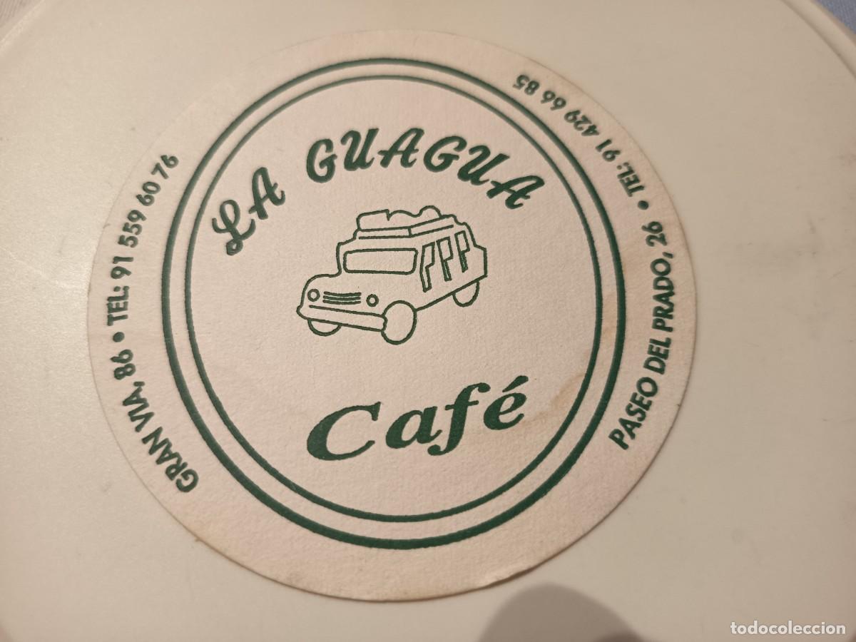 Otros art&iacute;culos de coleccionismo en papel: POSAVASOS CAFE LA GUAGUA-MADRID