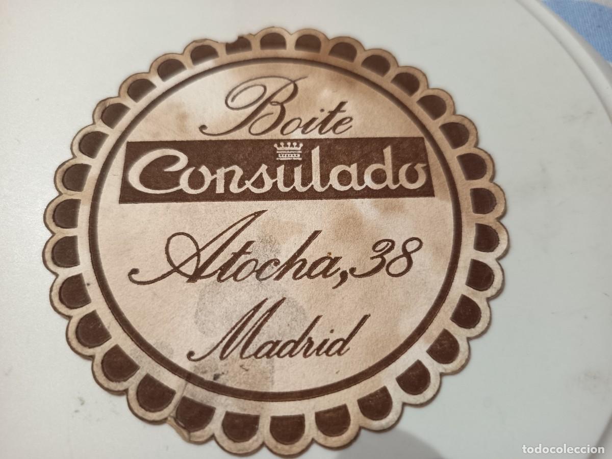 Otros art&iacute;culos de coleccionismo en papel: POSAVASOS BOITE CONSULADO-MADRID