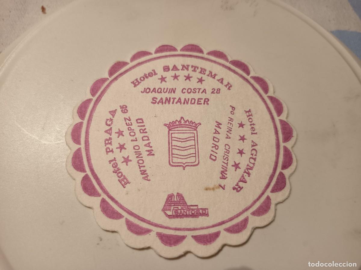 Otros art&iacute;culos de coleccionismo en papel: POSAVASOS HOTEL PRAGA-AGUMAR-MADRID