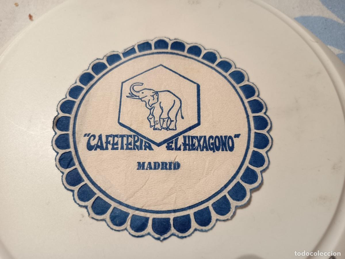 Otros art&iacute;culos de coleccionismo en papel: POSAVASOS CAFETERIA EL HEXAGONO-MADRID