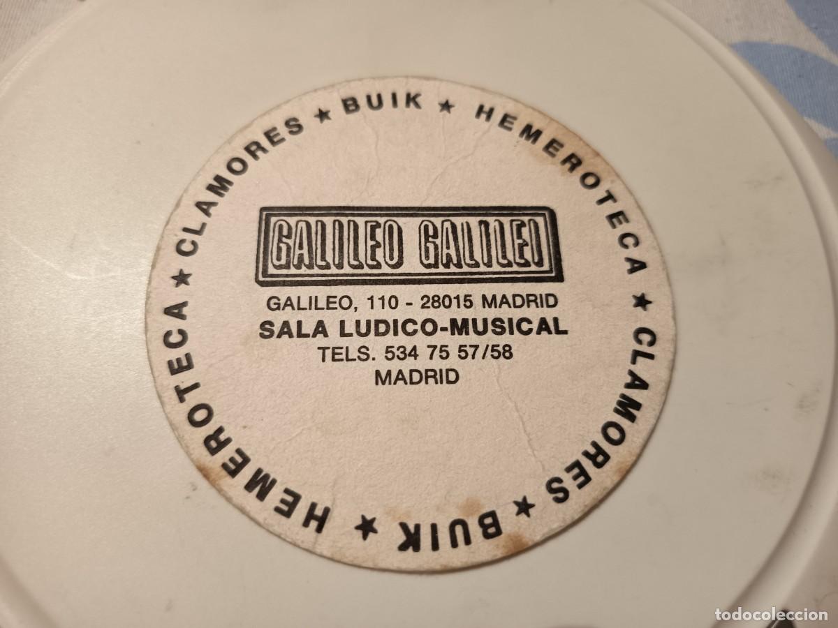 Altri oggetti di carta: POSAVASOS SALA DE FIESTAS GALILEO GALILEI-MADRID