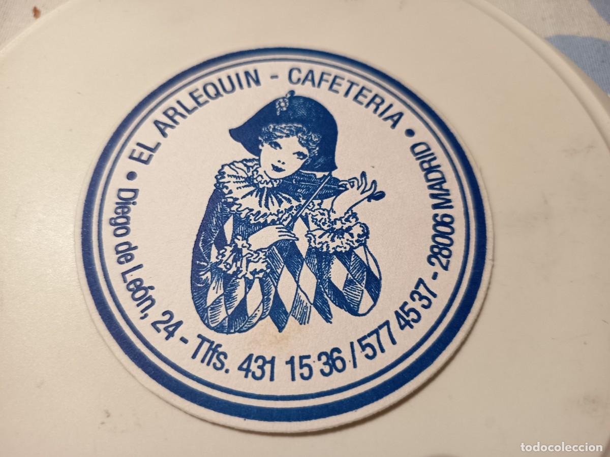 Altri oggetti di carta: POSAVASOS CAFETERIA EL ARLEQUIN-MADRID