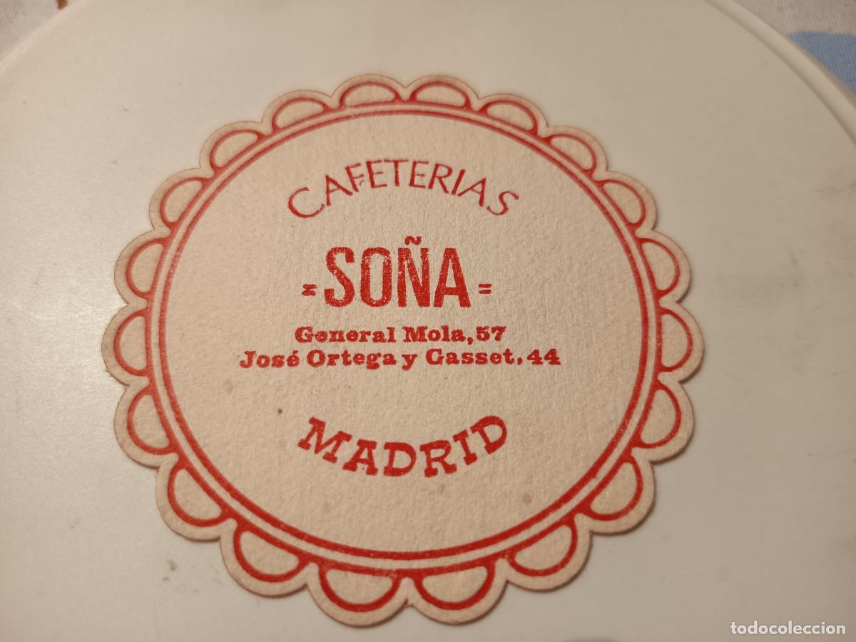 Altri oggetti di carta: POSAVASOS CAFETERIAS SO&Ntilde;A-MADRID