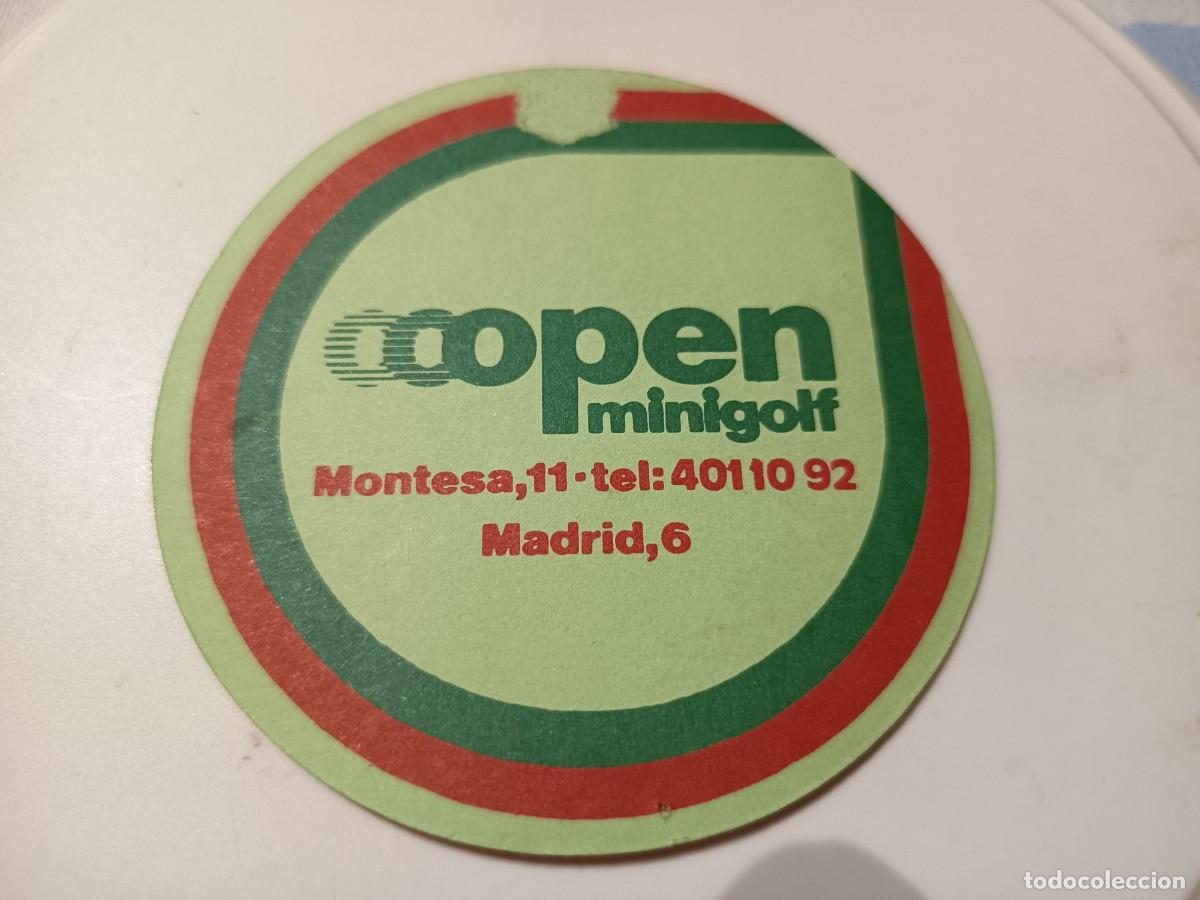 Sammelleidenschaft Andere Papierartikel: POSAVASOS MINIGOLF OPEN-MADRID