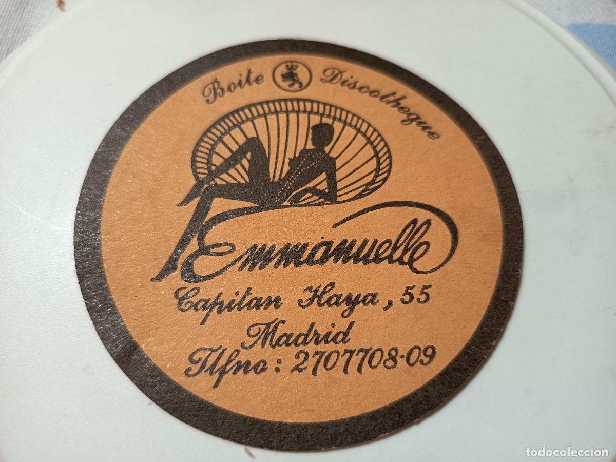 Otros art&iacute;culos de coleccionismo en papel: POSAVASOS DISCOTECA EMMANUELLE-MADRID