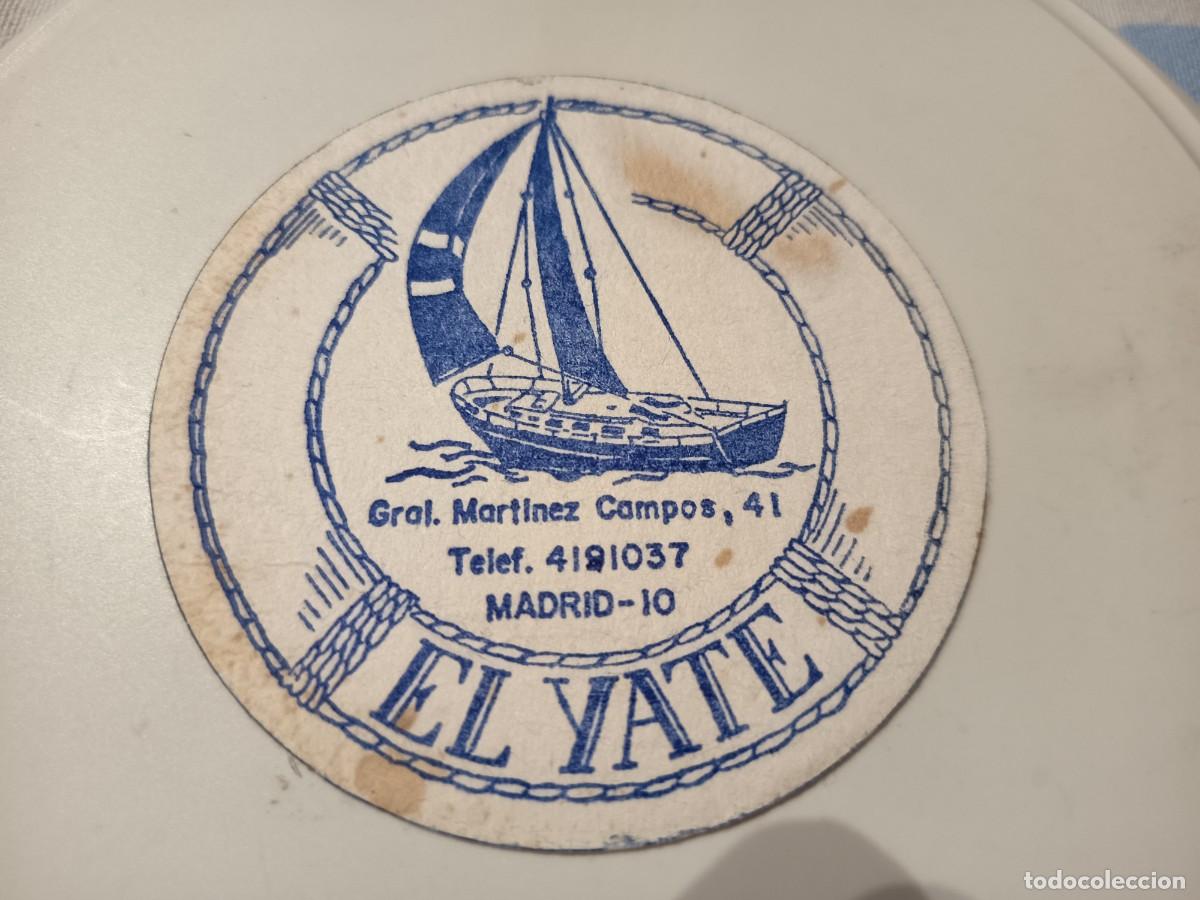 Otros art&iacute;culos de coleccionismo en papel: POSAVASOS CAFETERIA EL YATE-MADRID