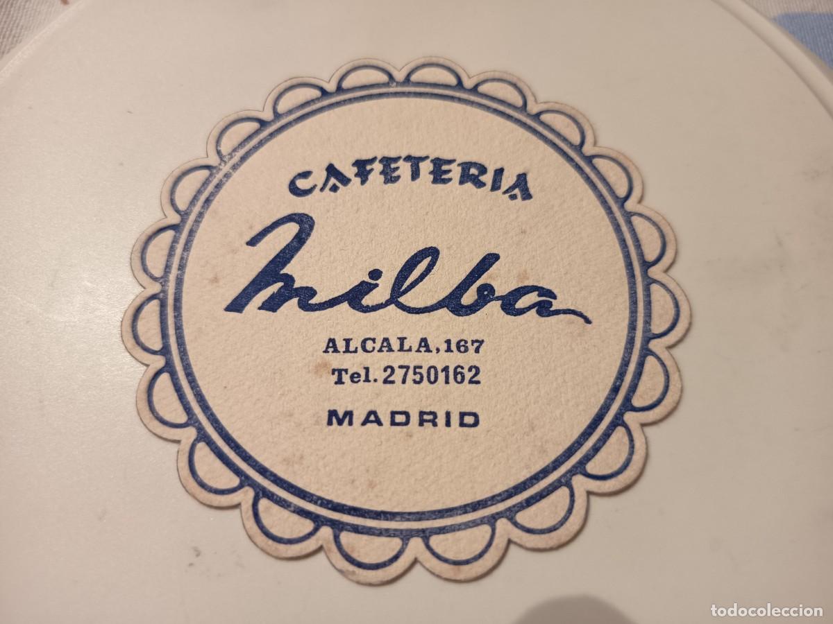 Otros art&iacute;culos de coleccionismo en papel: POSAVASOS CAFETERIA MILBA-MADRID